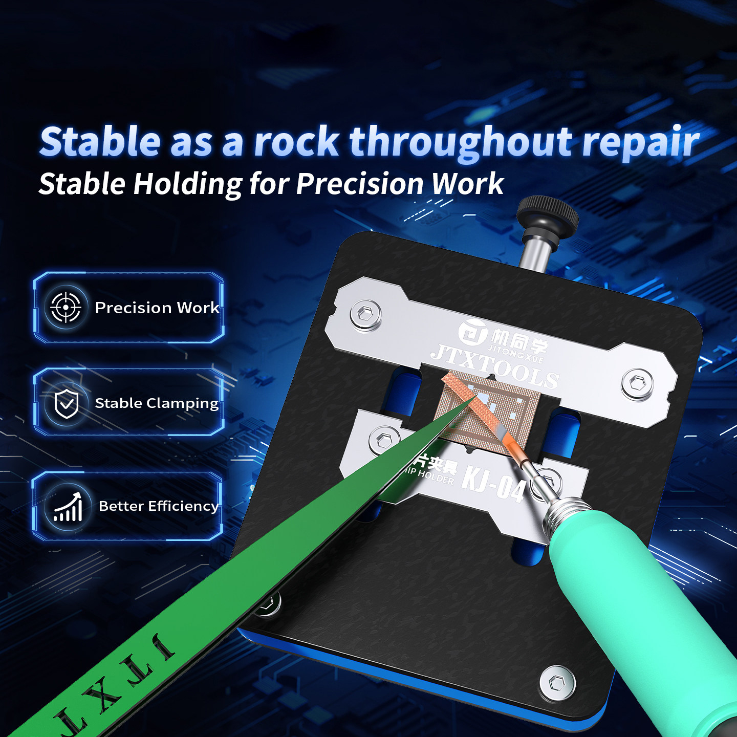 JTX KJ-04 Universal Press-type Quick Chip Holder