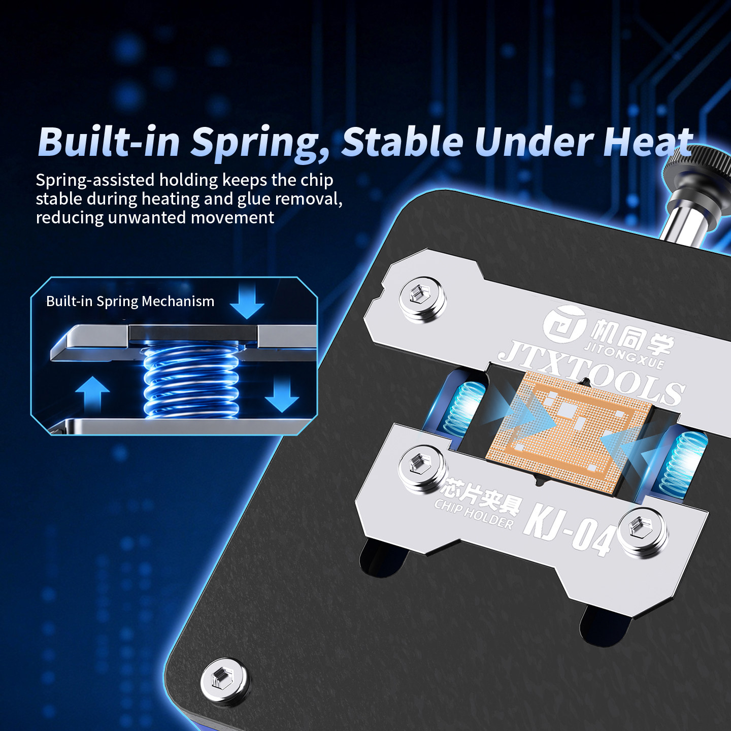 JTX KJ-04 Universal Press-type Quick Chip Holder