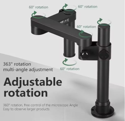 Maant Jx-02 360° Rotating Robotic Arm Metal Microscope Base