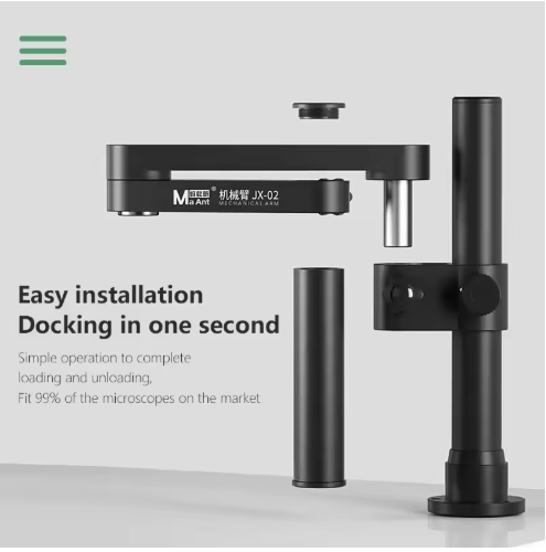 Maant Jx-02 360° Rotating Robotic Arm Metal Microscope Base