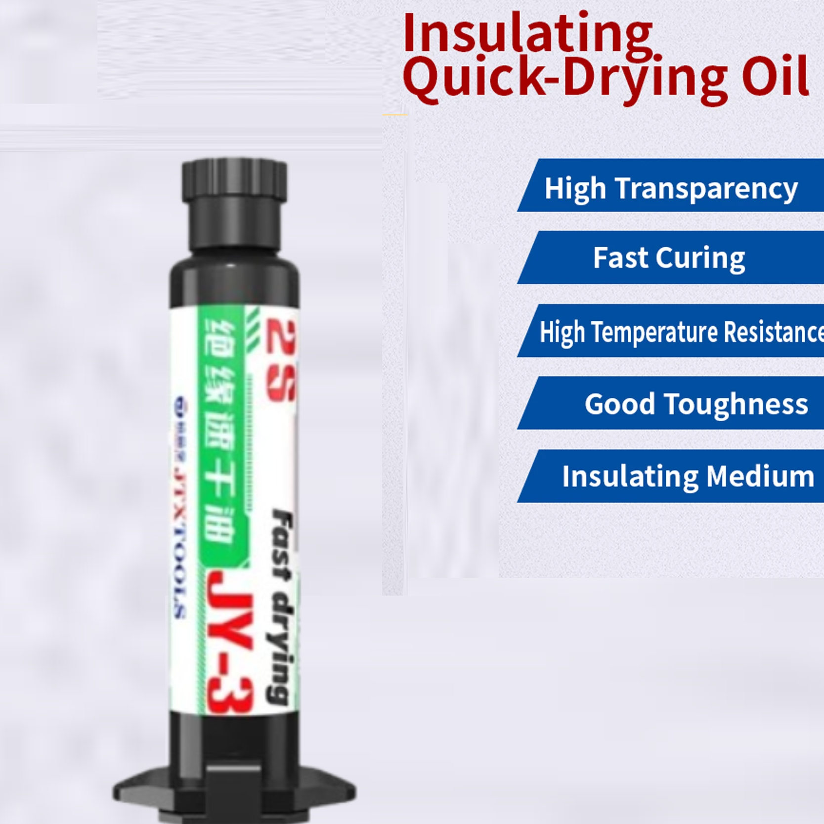 Jtx Jy-3 Uv Fast Curing Insulation Oil
