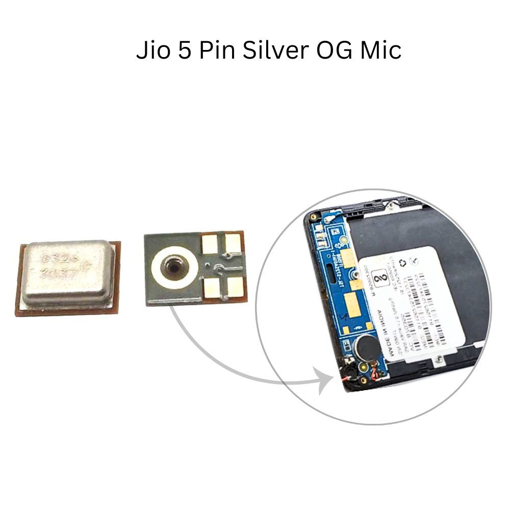 Jio 5 Pin Silver OG Mic