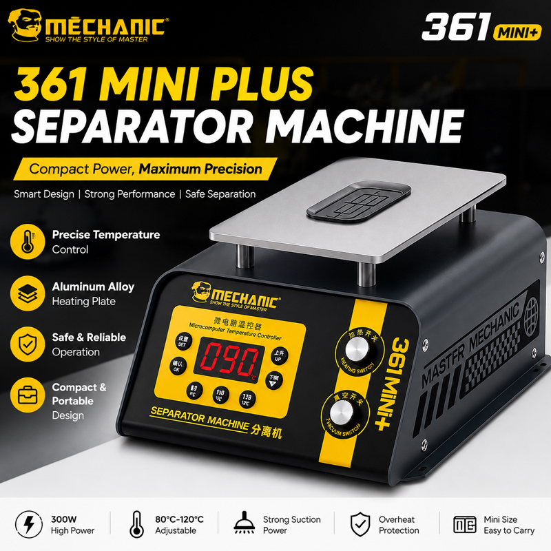 MECHANIC 361 MINI PLUS SEPARATOR MACHINE