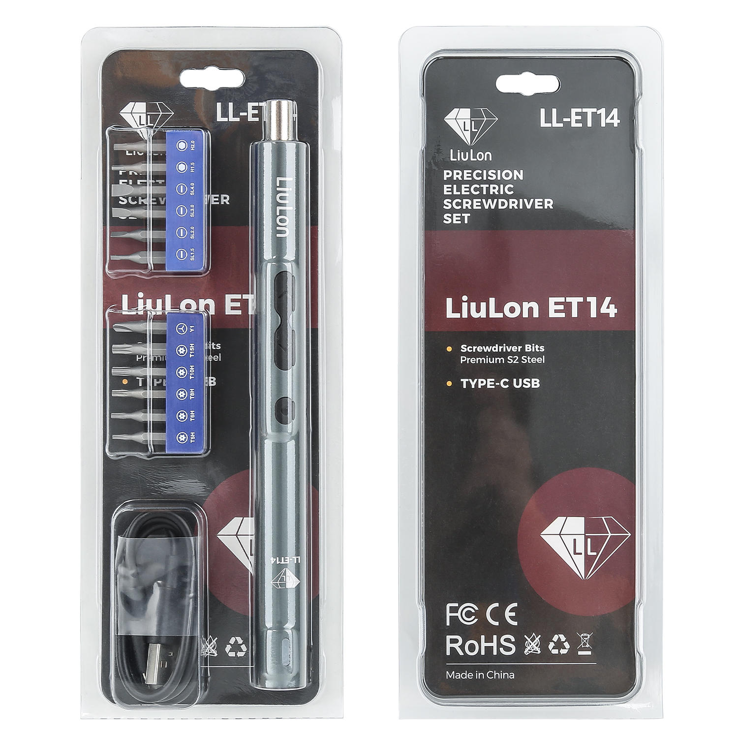 Liulon LL-ET14 14 In 1 Electric Screwdriver