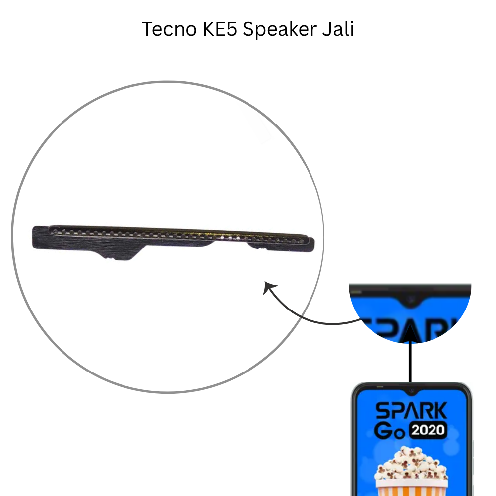 Tecno KE5 Speaker Jali