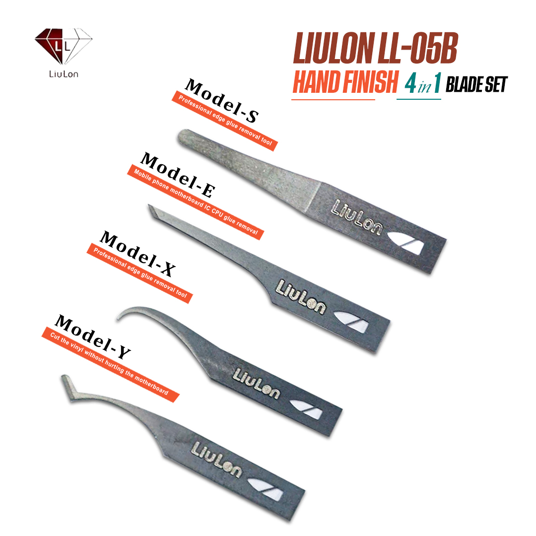 Liulon LL-05B Hand Finish 5in1 Blade Set