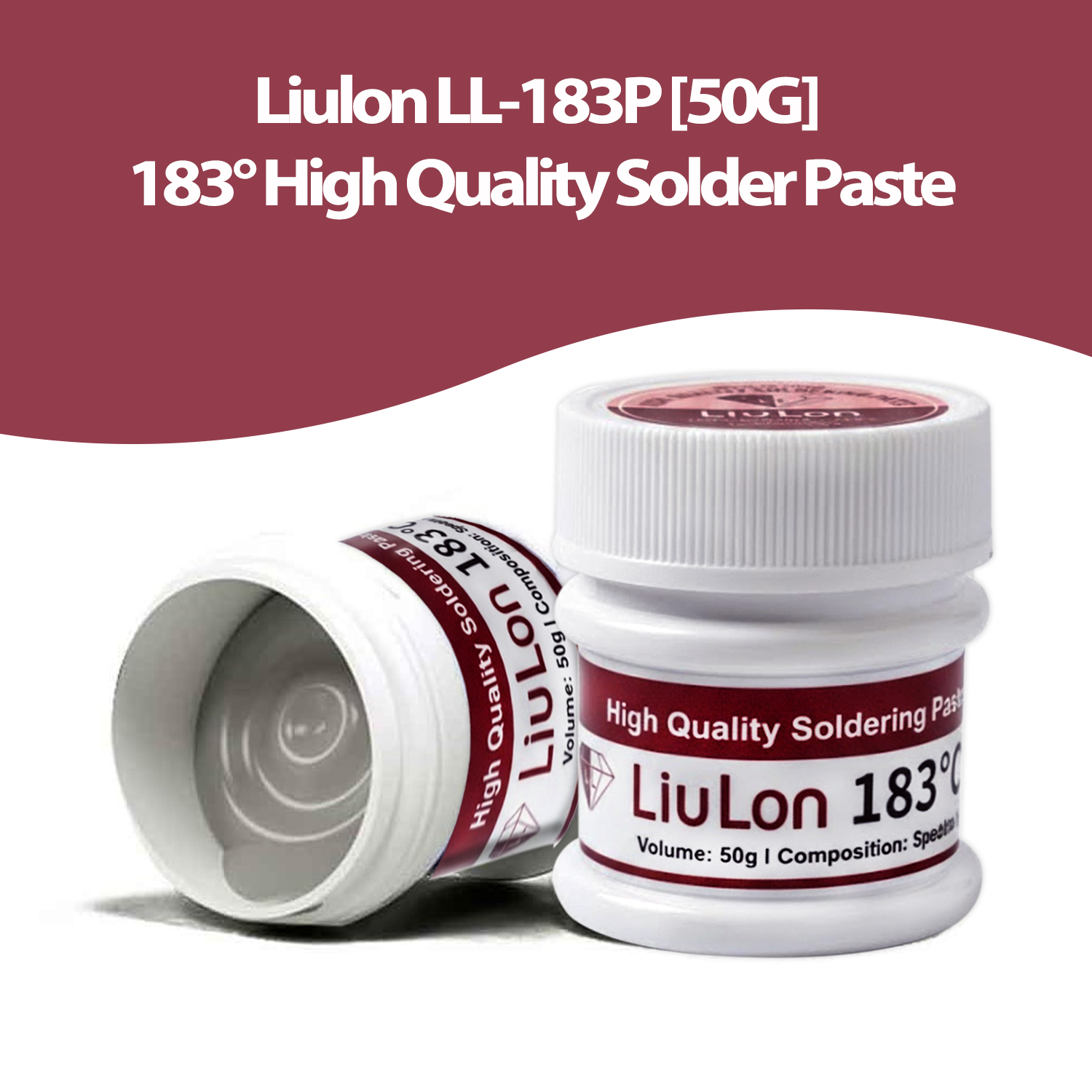 Liulon LL-183P [50G] 183°High Quality Solder Paste