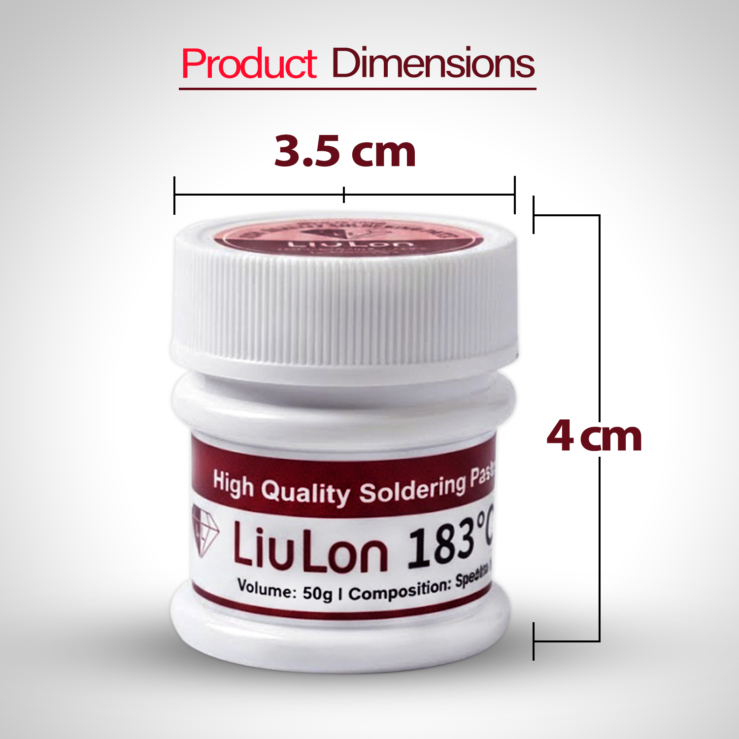Liulon LL-183P [50G] 183°High Quality Solder Paste