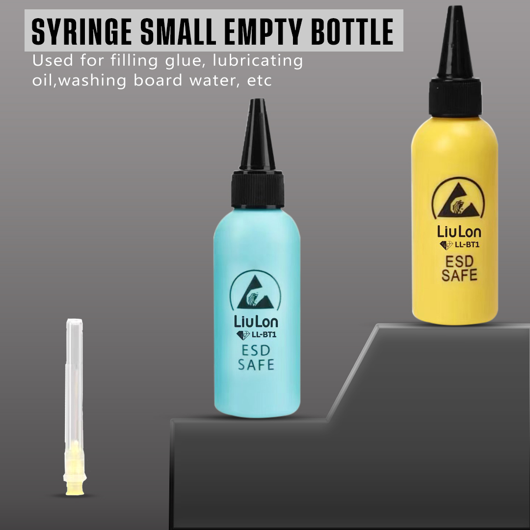 Liulon LL-BT1 Blue and Yellow Solvent Bottle Combo