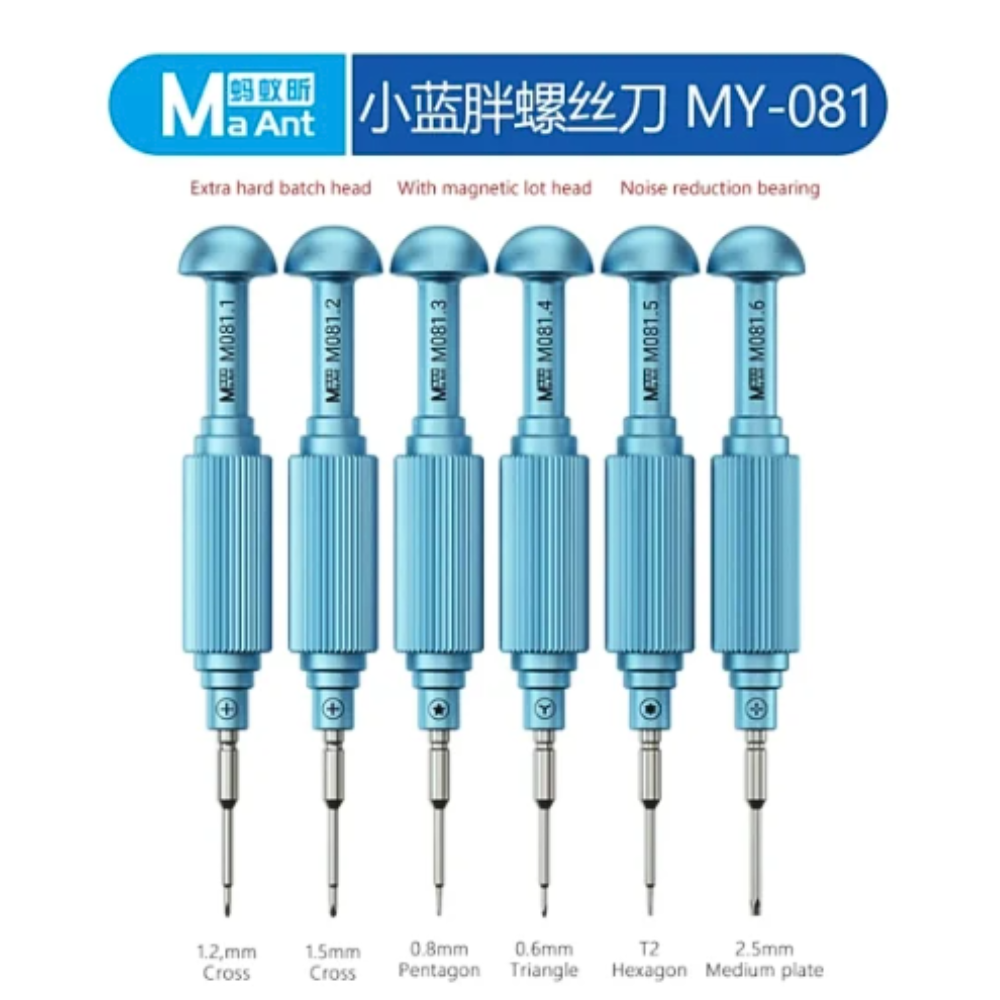 Maant M081 Blue Fatty Series Screwdriver Set