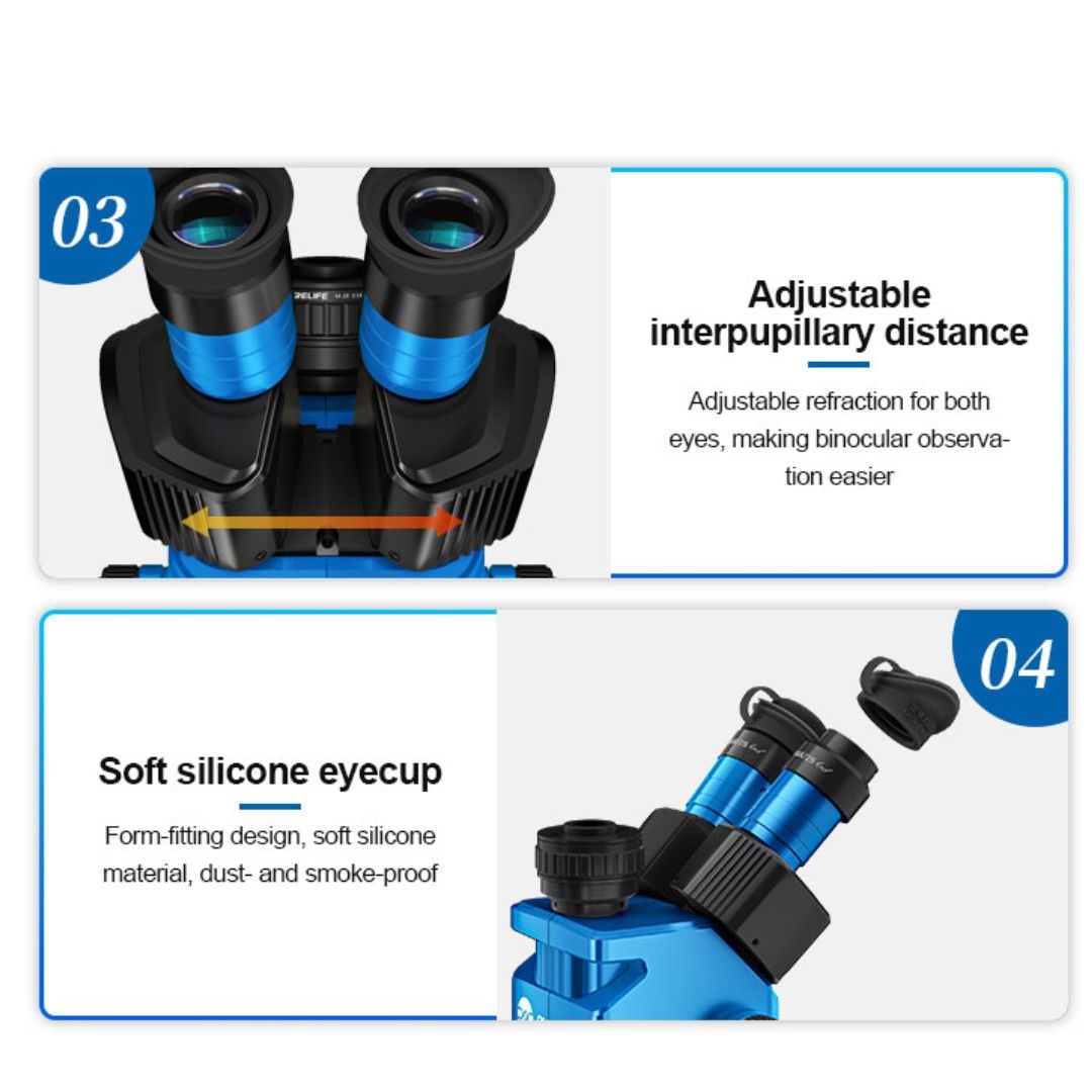 SUNSHINE M9T-B11 BLUE (6-45X) MICROSCOPE