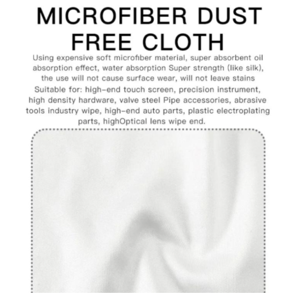 Maant Microfiber Dust-Free Cloth 50 Pcs