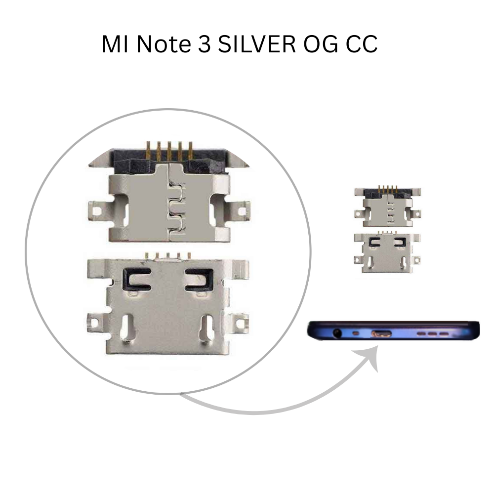 MI Note 3 SILVER OG CC