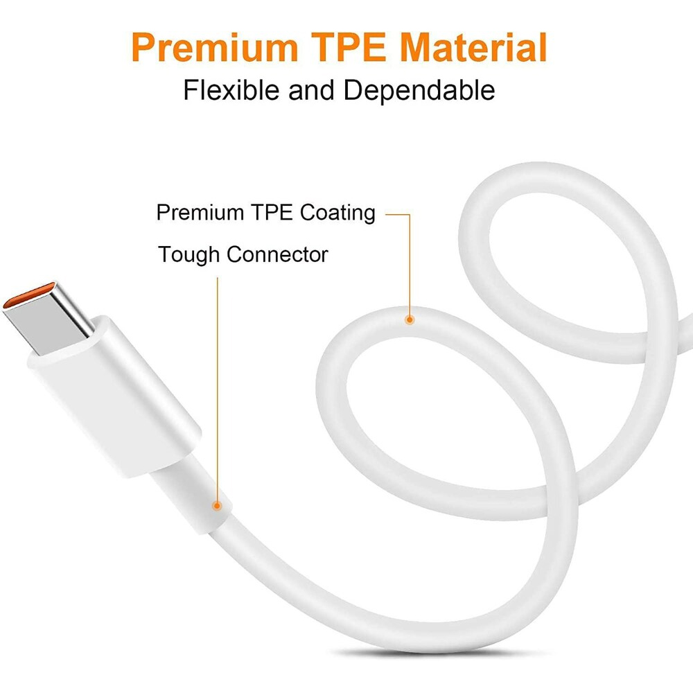 MI TYPE-C DATA CABLE WHITE
