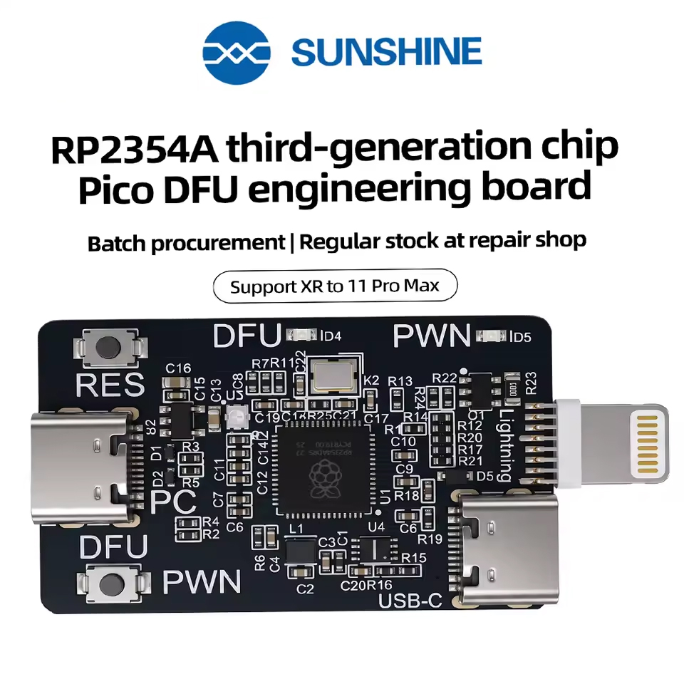 SUNSHINE RP2354A Third-Generation Chip Pico Dfu Engineering Board