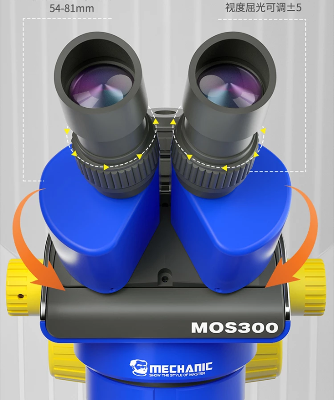 MECHANIC MOS300-V56 MICROSCOPE WITH 0.5X 2