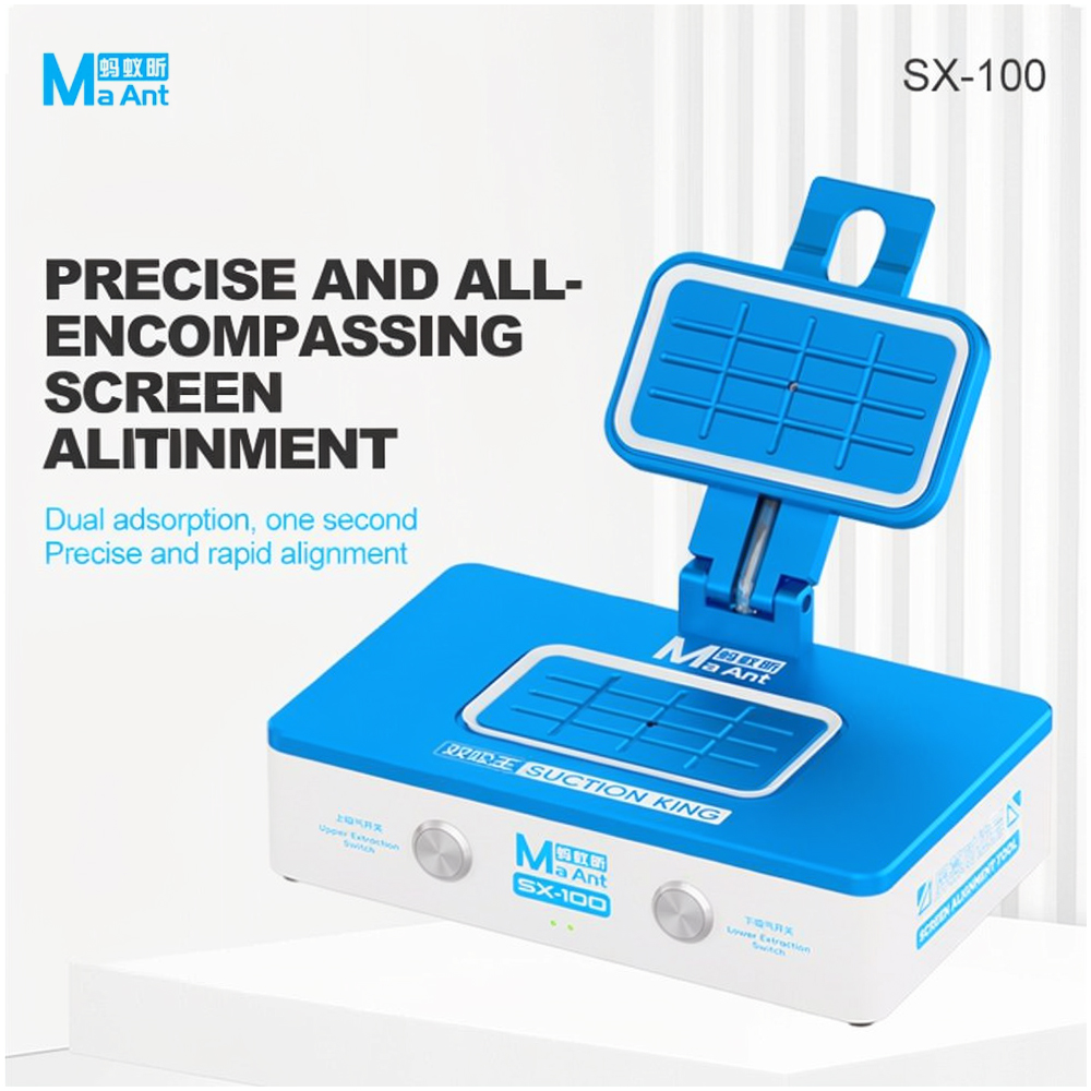 MaAnt SX-100 8-inch Double-Suction King Screen Aligner for Screen Alignment and Fitting Together