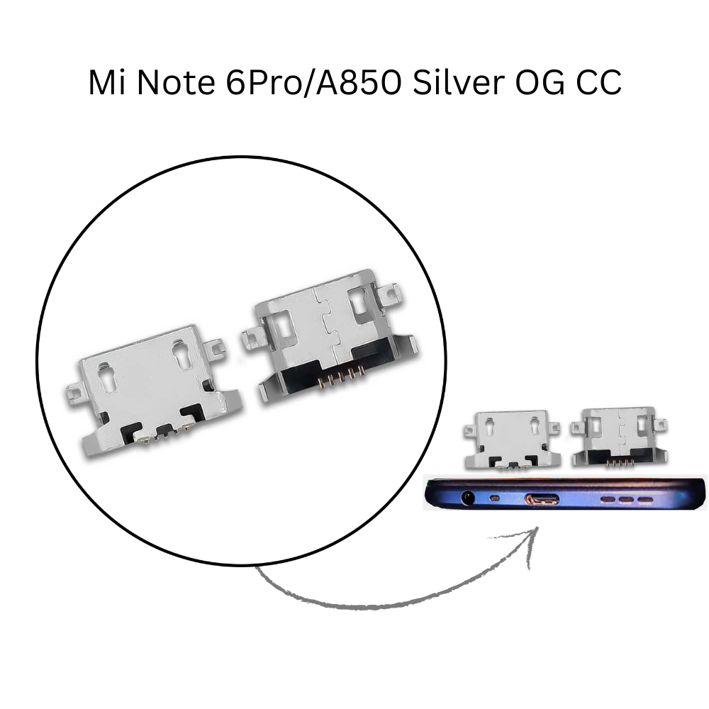 Mi Note 6Pro/A850 Silver OG CC