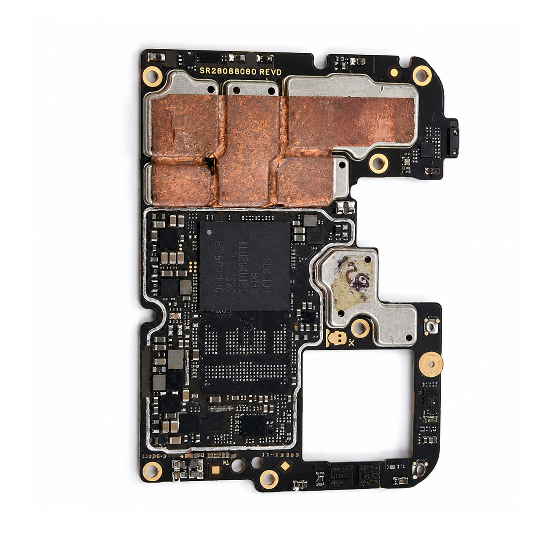 Moto Eage 40 Neo 5G Scrap Mobile Motherboard PCB Mediatek CPU for Technician Use IC And Spare Parts