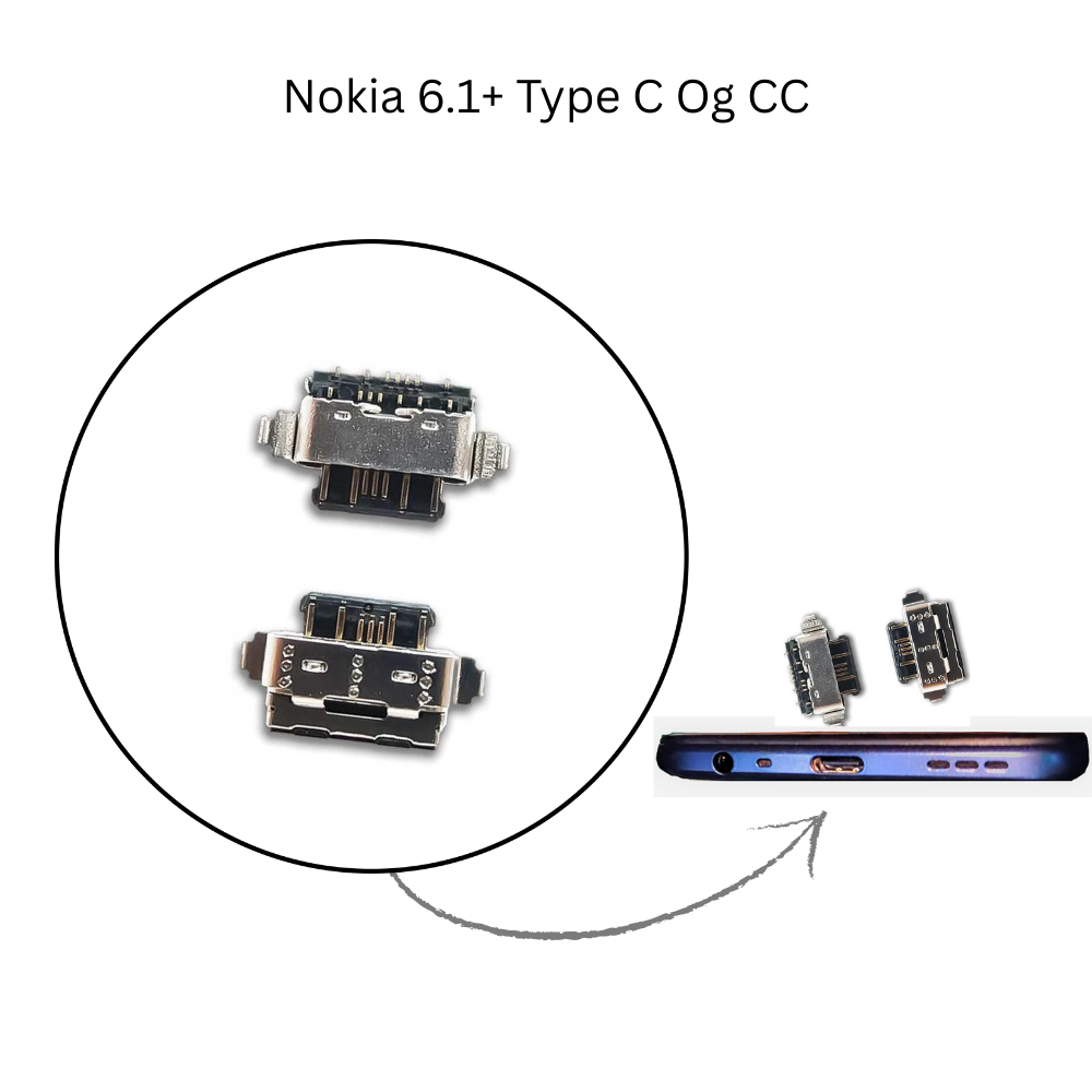 Nokia 6.1+ Type C Og CC