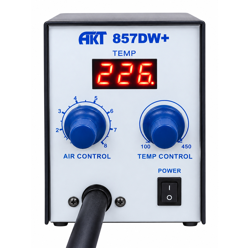 Akt 857DW+ SMD Rework Station Refreshed 