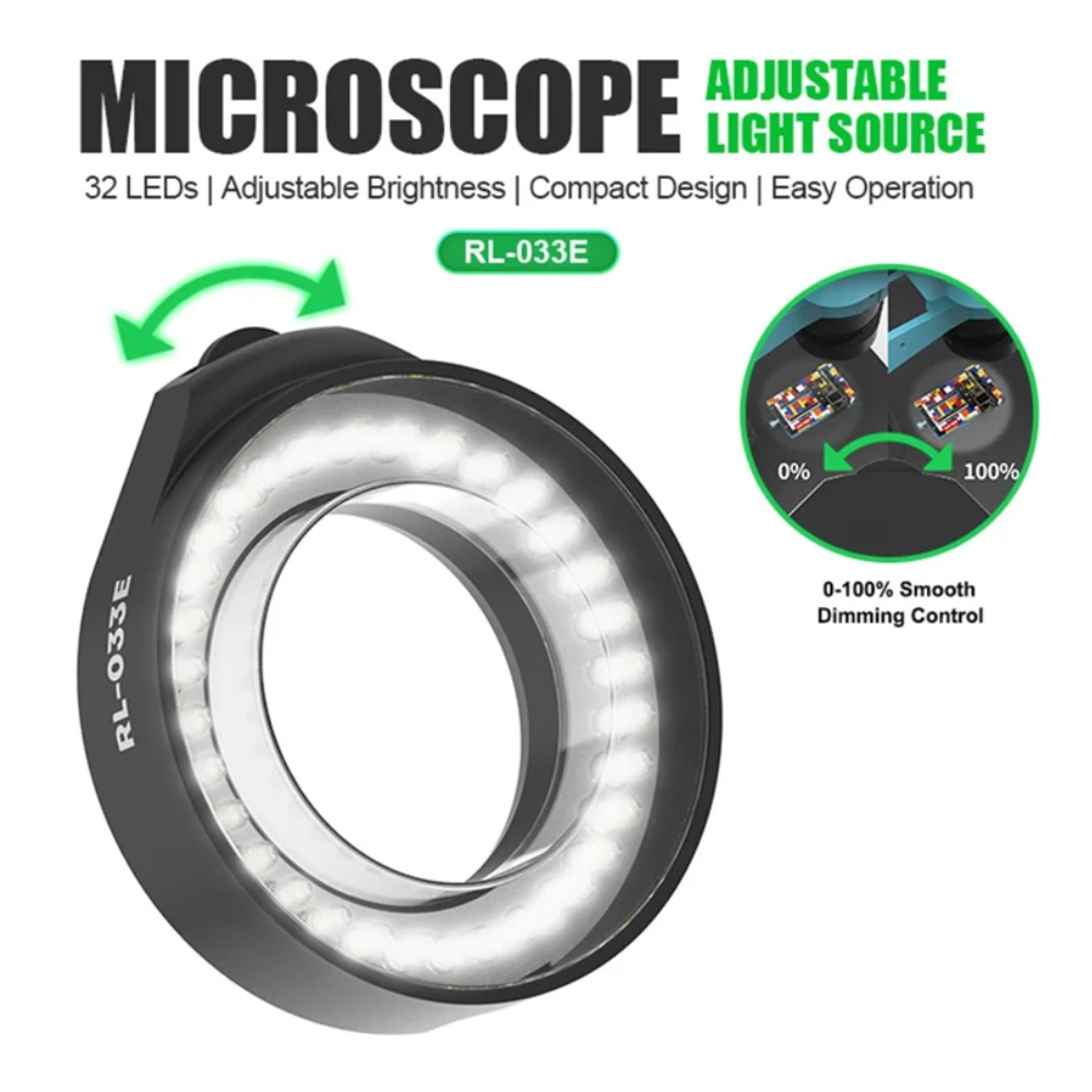 Relife RL-033E 32 Led Beads Adjustable Microscope Light