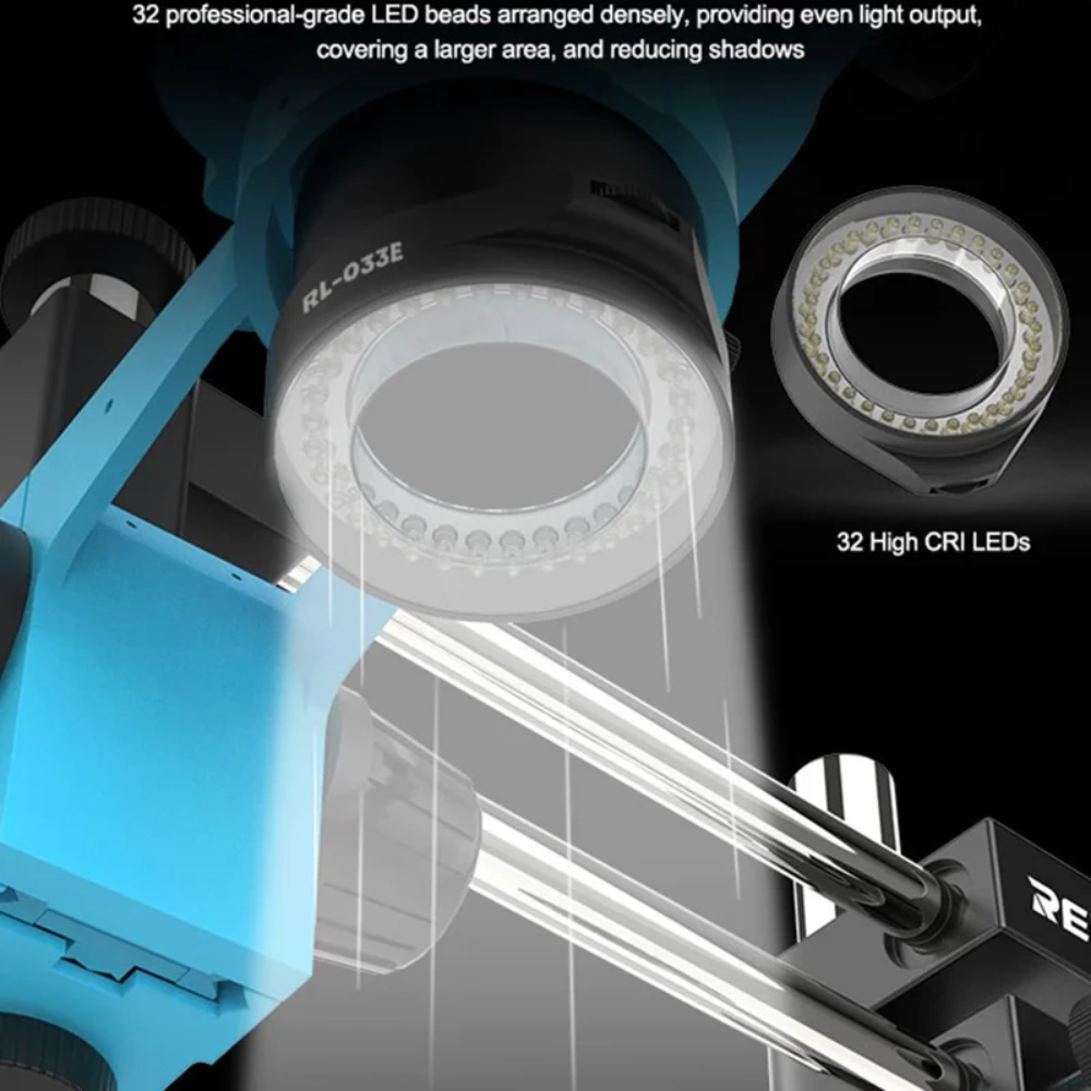 Relife RL-033E 32 Led Beads Adjustable Microscope Light