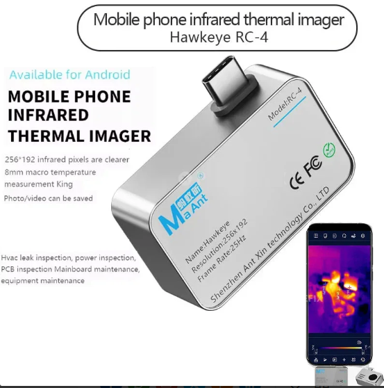 Maant Hawk Eye RC-4 256x192 HD Type-C Infrared Thermal Imaging Camera