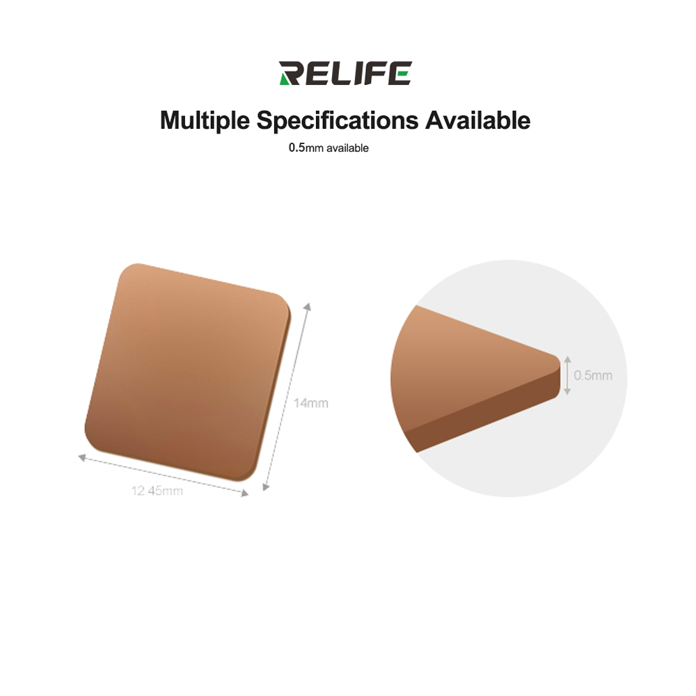 Relife RL-093C 0.5mm Heat Sink Copper Sheet