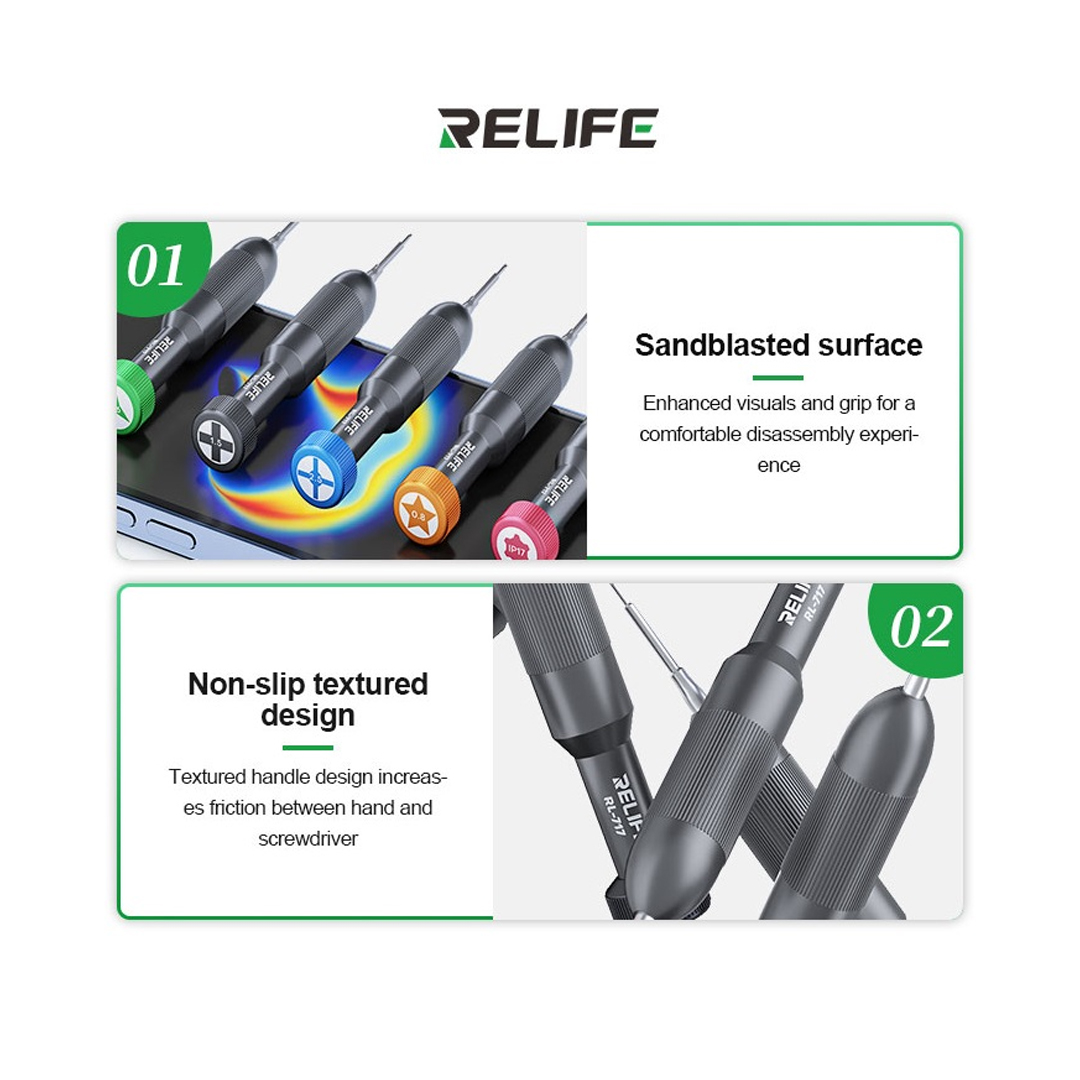 RELIFE RL-717A ROCKET HEAD SCREWDRIVER SET
