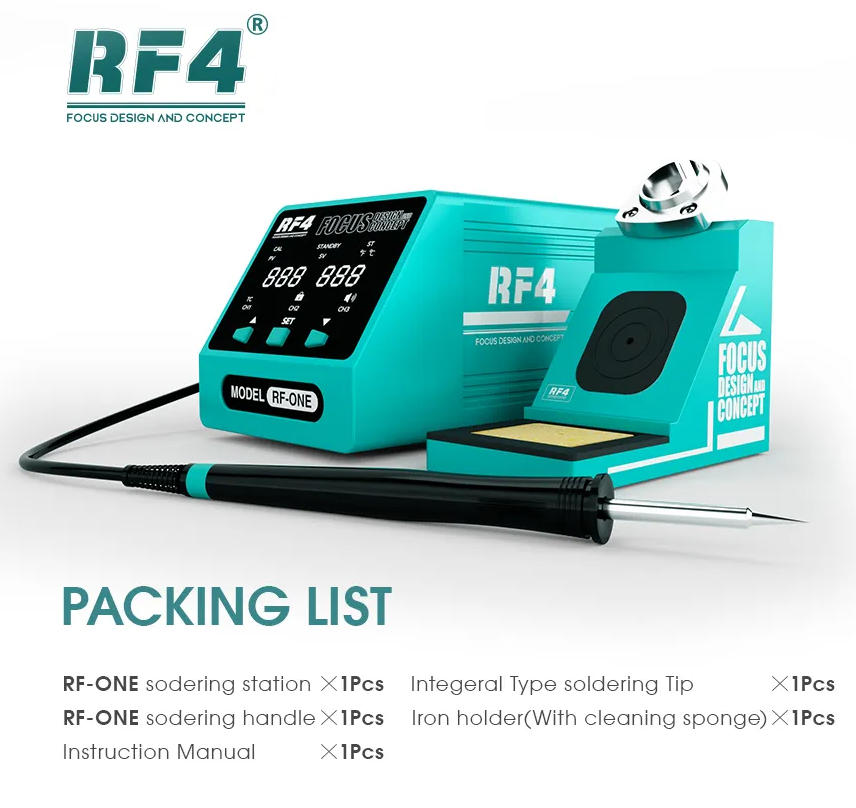 RF4 RF-ONE SOLDERING IRON STATION 6