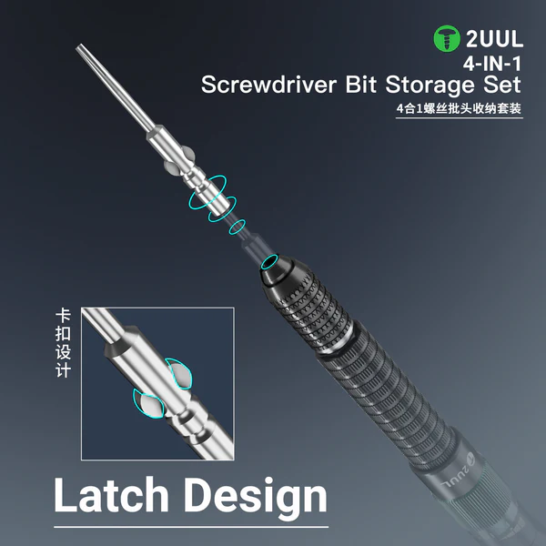 2UUL SD24  4-in-1 Screwdriver Bit Storage Set