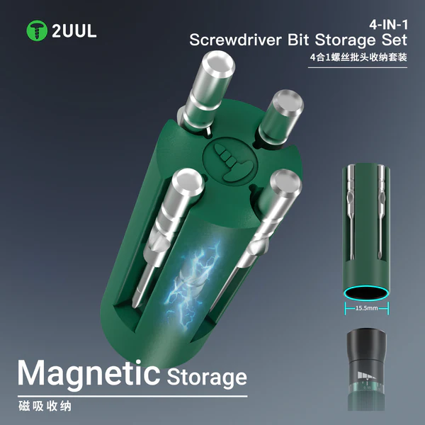 2UUL SD24  4-in-1 Screwdriver Bit Storage Set