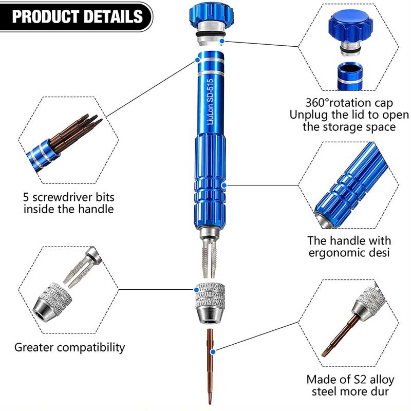 LIULON SD-515 5IN1 SCREWDRIVER 1