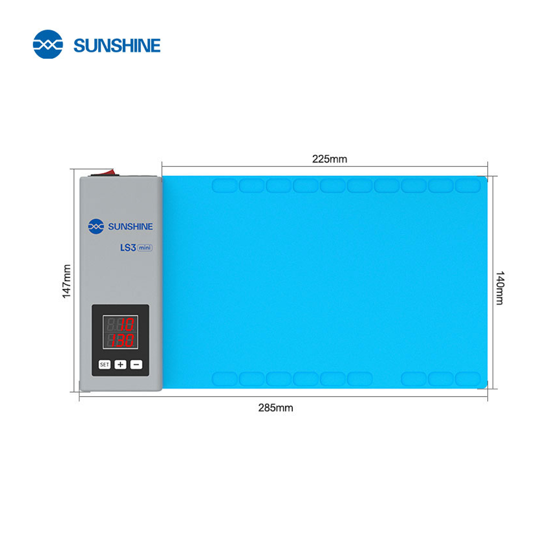 Sunshine LS3 Mini 10.5-inch LCD Screen Remover Heating Separator Pad