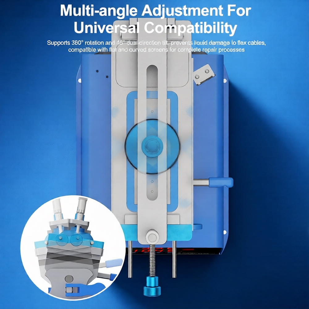 Sunshine S-918F Plus V2.0 360° Rotation Curved Screen Separator