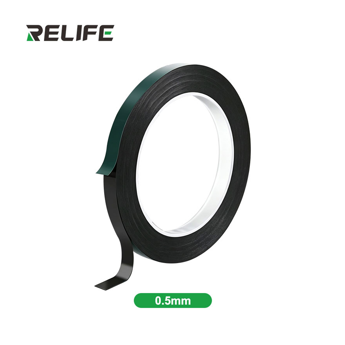 RELIFE HX1 5MM 10M Green Cushion Sealing Double-sided Tape (5roll/Box)