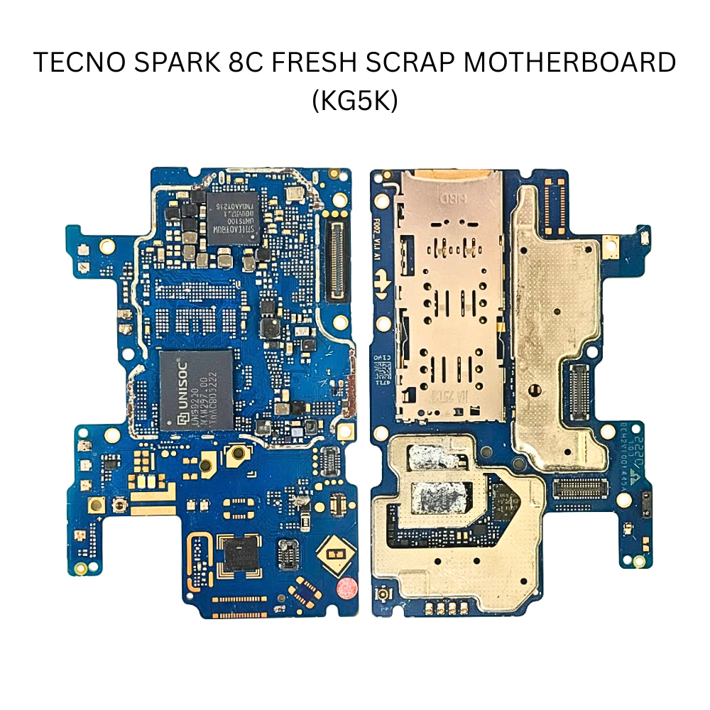 Tecno Spark 8c Fresh Scrap Motherboard (Kg5k)