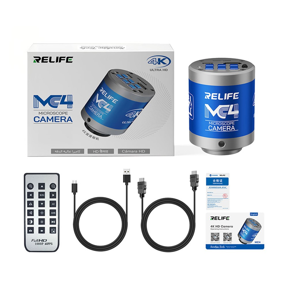 Relife MC4 8-Megapixel Dual-Interface Output 4K Ultra HD Camera