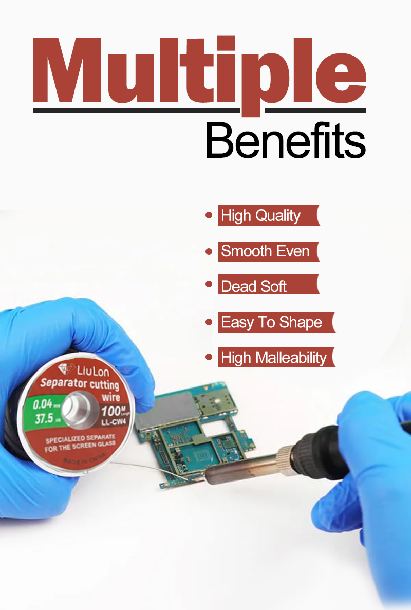 LIULON LL-CW4 0.04 100M Separator Cutting Wire