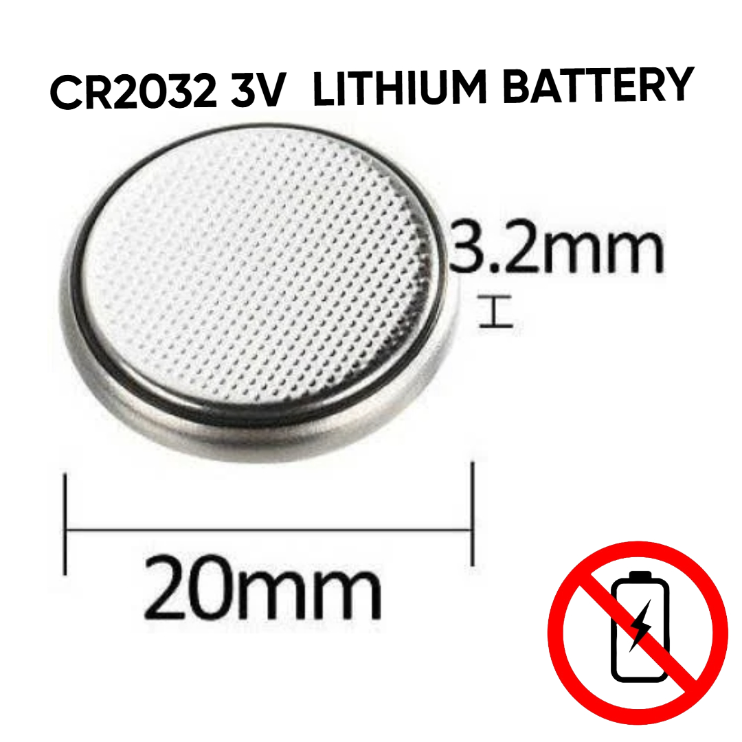 CR2032 3V Lithium Non-Rechargeable Battery