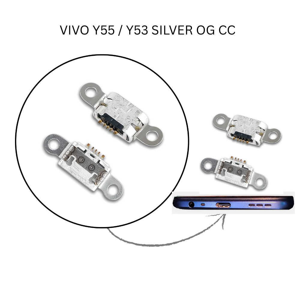 VIVO Y55 / Y53 SILVER OG CC