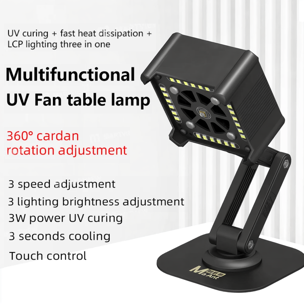 Maant M066 Multifunctional Uv Curinglamp with Cooling Fan