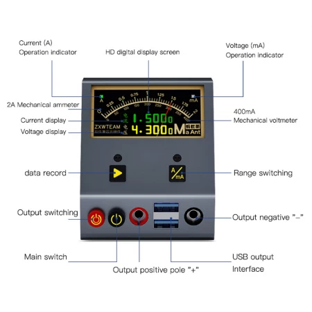 Maant Portable Bluetooth Current Recorder