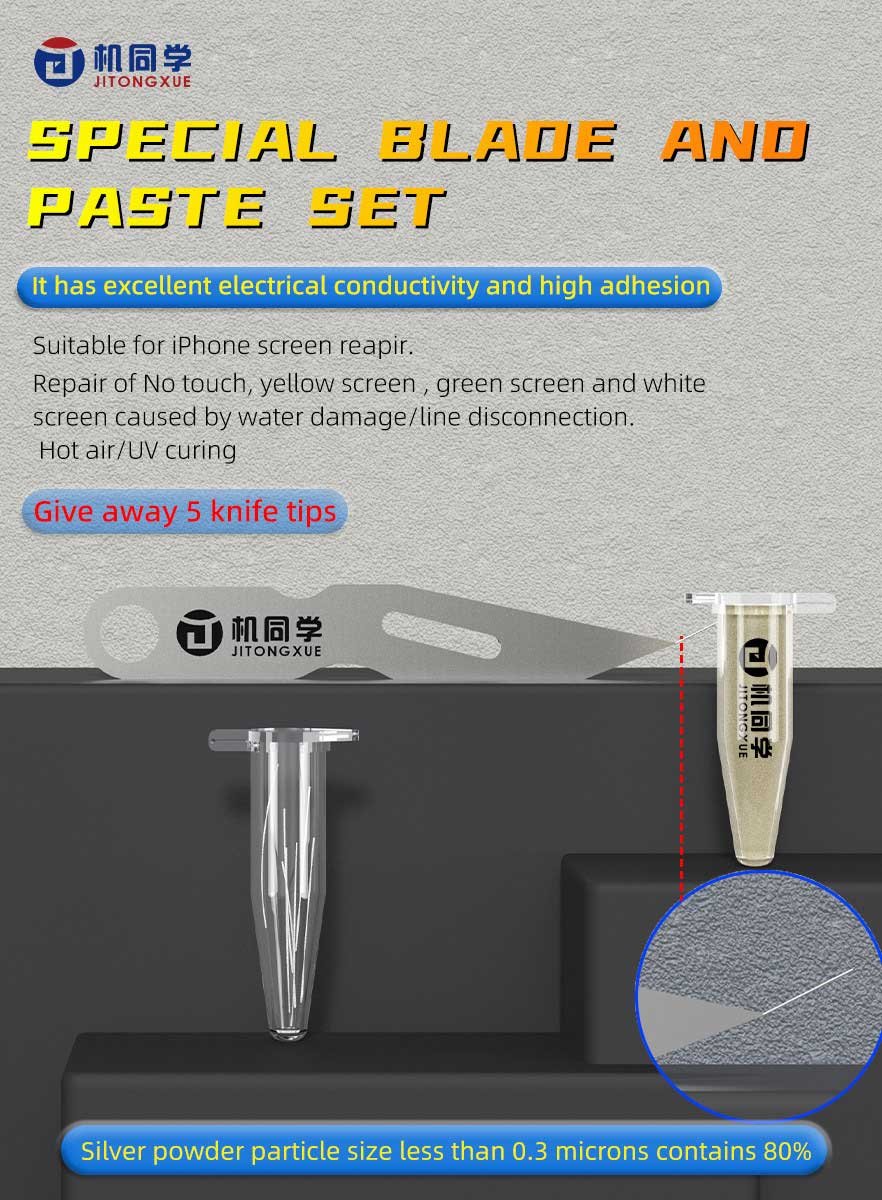 JTX Special Blade + Nano Conductive Silver Paste