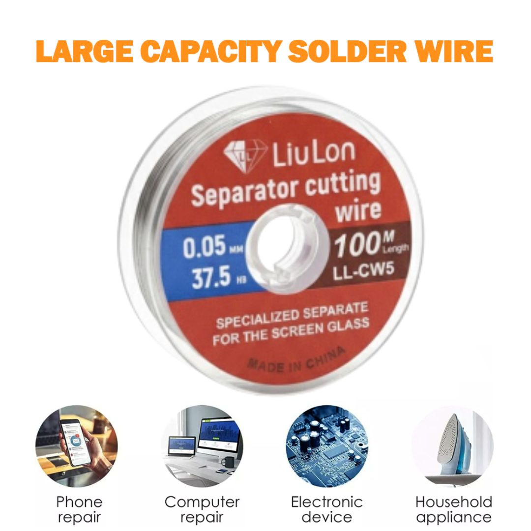 LIULON LL-CW5 0.05 100M Separator Cutting Wire