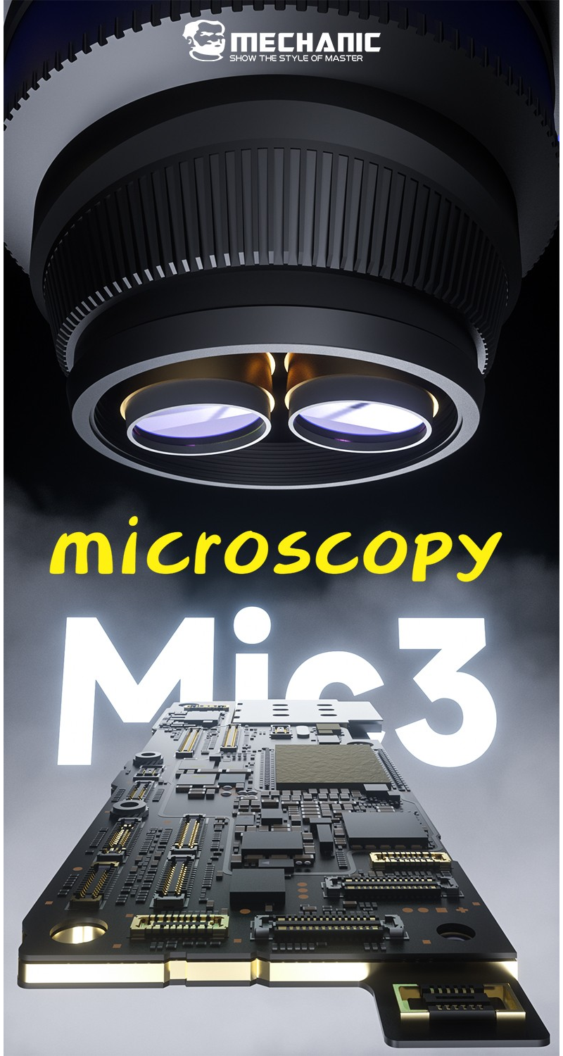 Mechanic Mic2-B11 Microscope With 0.5x Lens