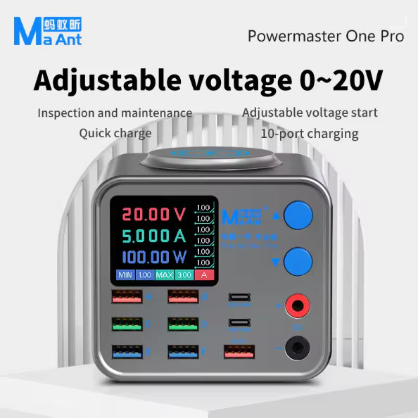 Maant Dianba No.1 Pro 200w Multi-Function 8 Port Charger