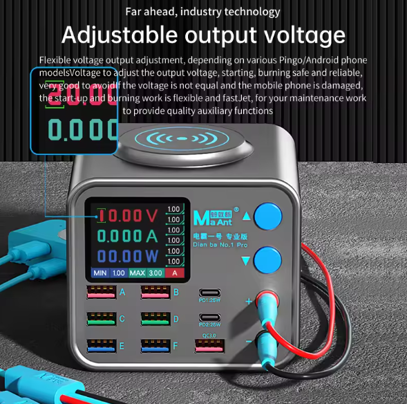 Maant Dianba No.1 Pro 200w Multi-Function 8 Port Charger