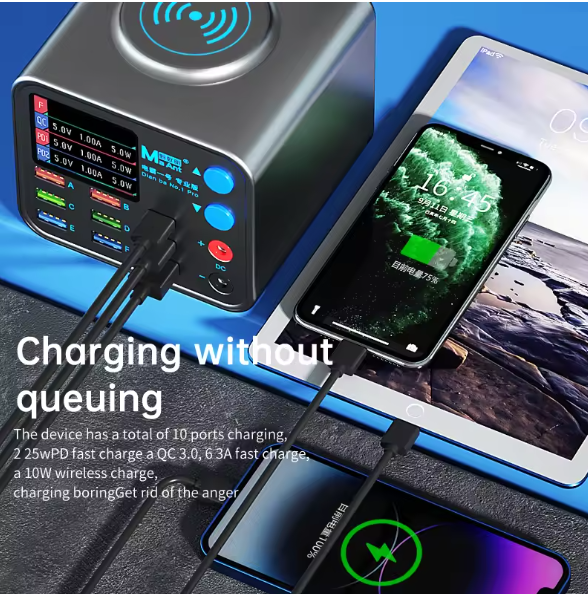 Maant Dianba No.1 Pro 200w Multi-Function 8 Port Charger